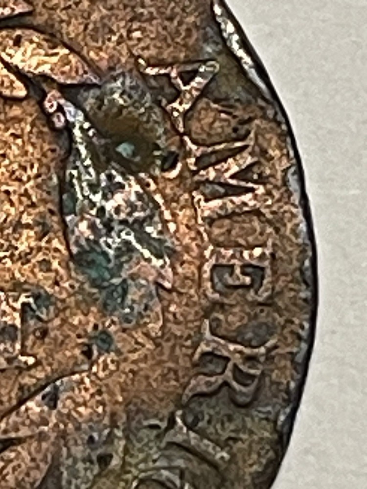 1817 Large Cent Matron Coronet Head 13 Stars, Liberty