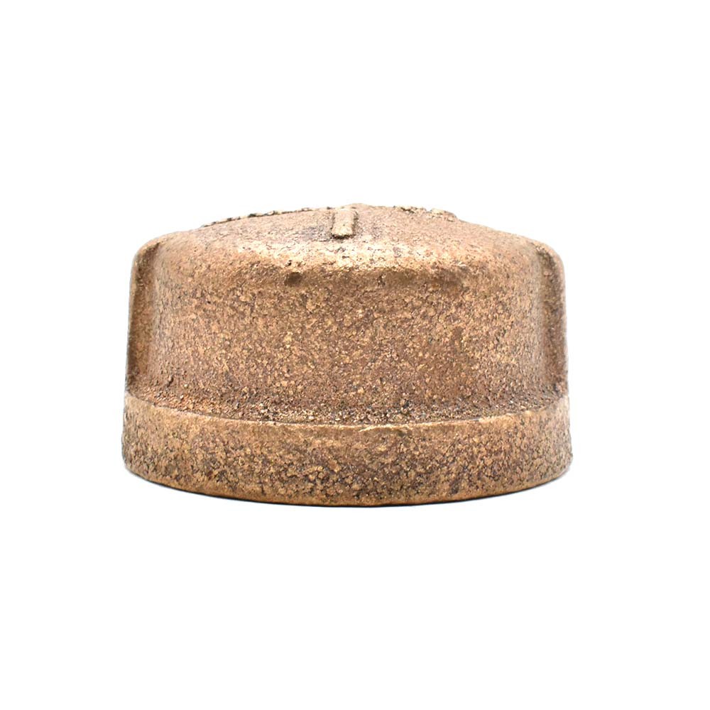 Thrifco 5318082 3/8 Inch Brass Cap Fitting