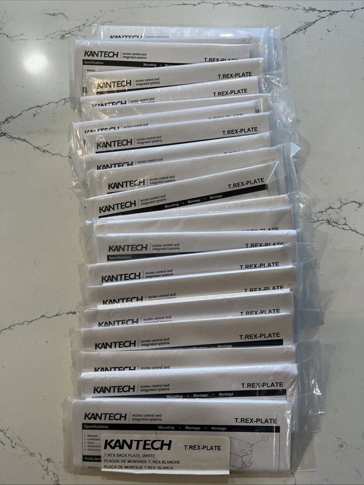 New Kantech T.REX-PLATE  Back Plate For Trex White