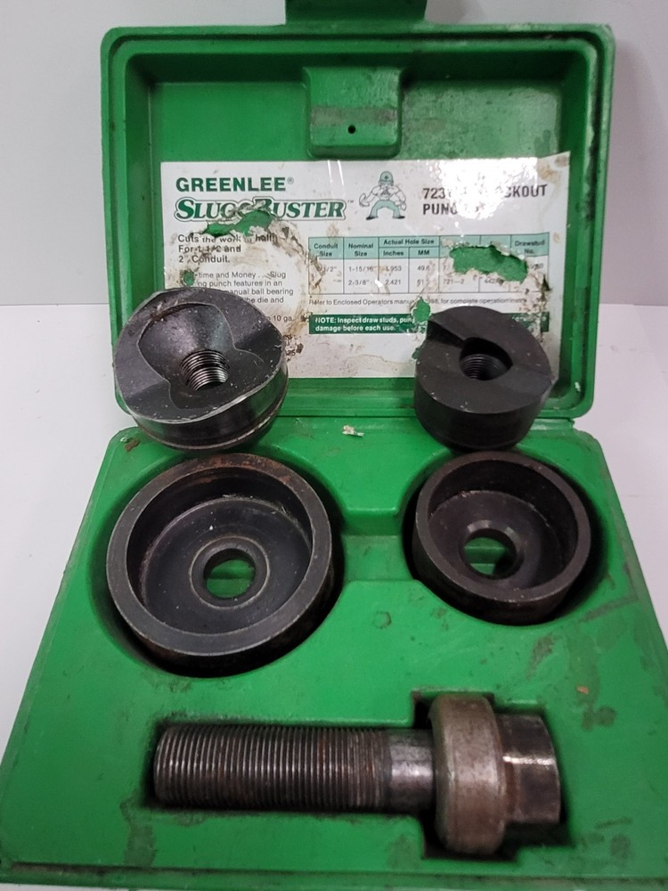 Greenlee Slug Buster Knockout Punch sets ( B350 )