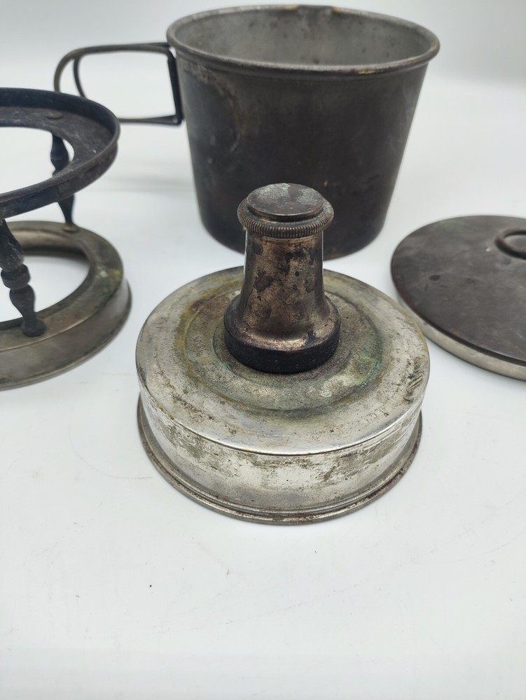 WW1 Silver Plate Campaign Spirit Burner