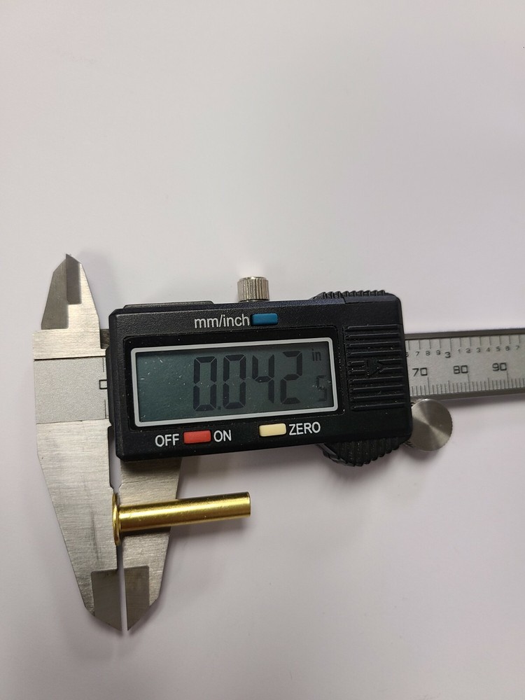 SCREW POST 1" PACK OF 10 ALUMINUM, BRASS FINISHED FOR BINDING, KNOBS AND PULLS
