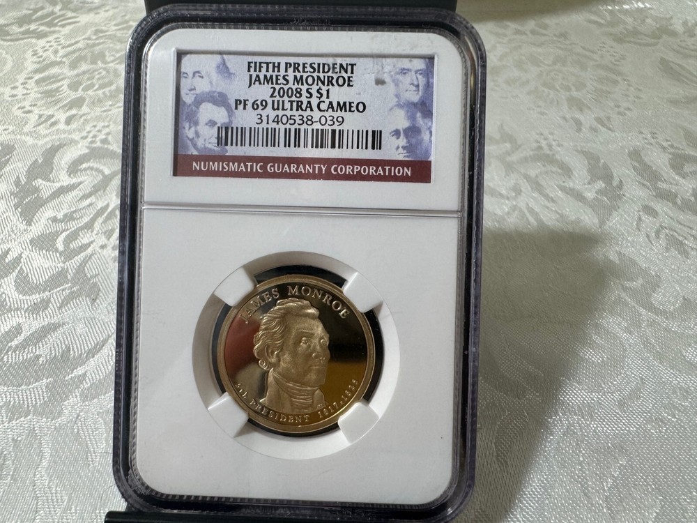 NGC 4 Graded Presidential Dollar Coin