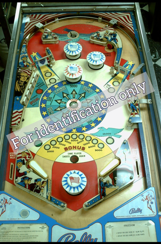 1976 Bally Freedom (4 POP BUMPER) Pinball Machine Rubber Ring Kit