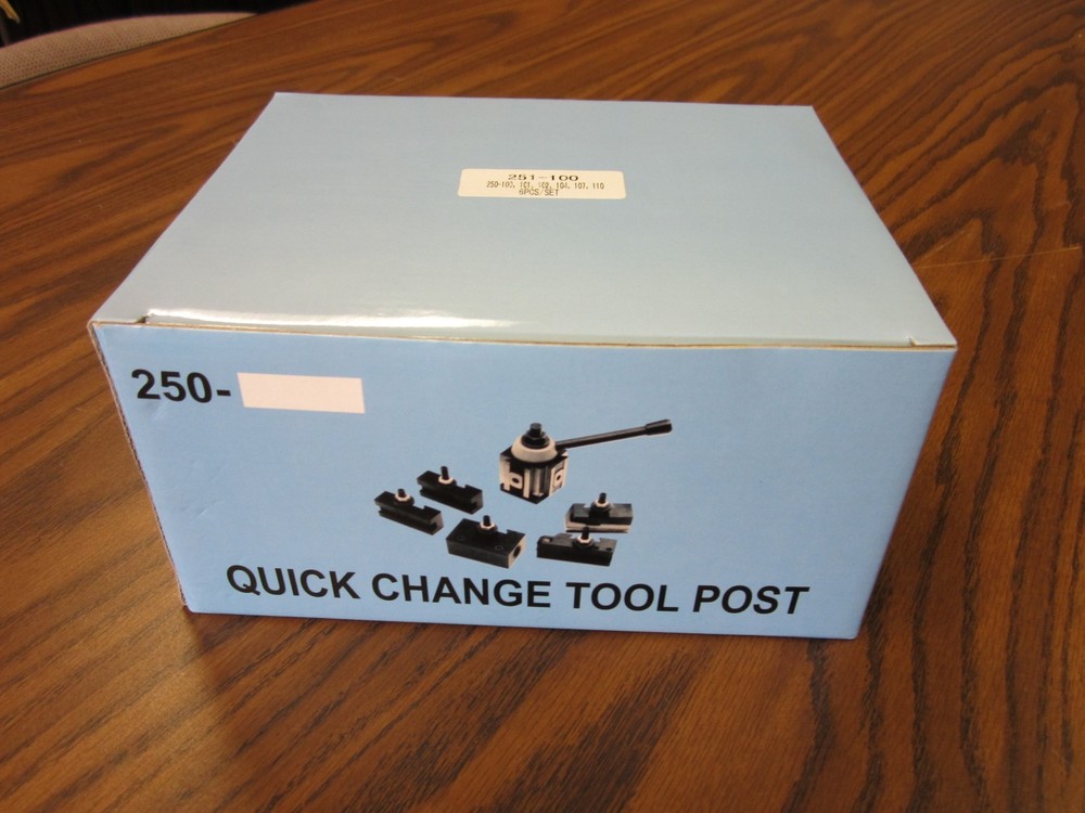 6-12" QUICK CHANGE TOOL POST-6PCS/SET-Piston TYPE #830A-532--new
