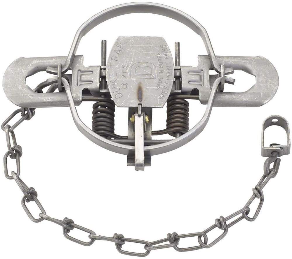 Duke # 2 Coil Spring Traps Chose Size & Quantity Coyote Bobcat Fox Lynx Trapping