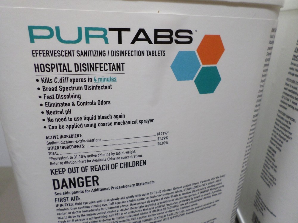 2 X PURTABS Expires 01 - 2024