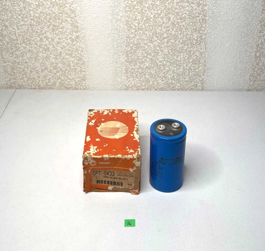 Trane CPT0433 Capacitor 3600 MFD 400V