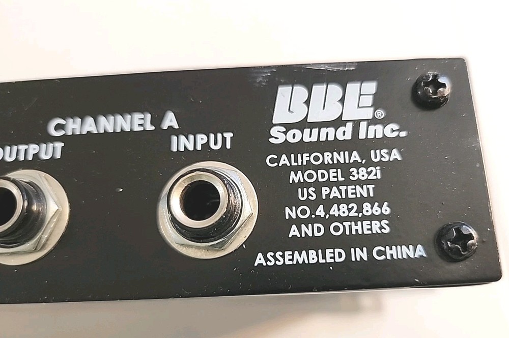 BBE Sonic Maximizer 382i with Power Cord