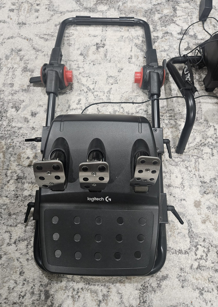 Logitech USB Steering Wheel, Pedals, Shifter.