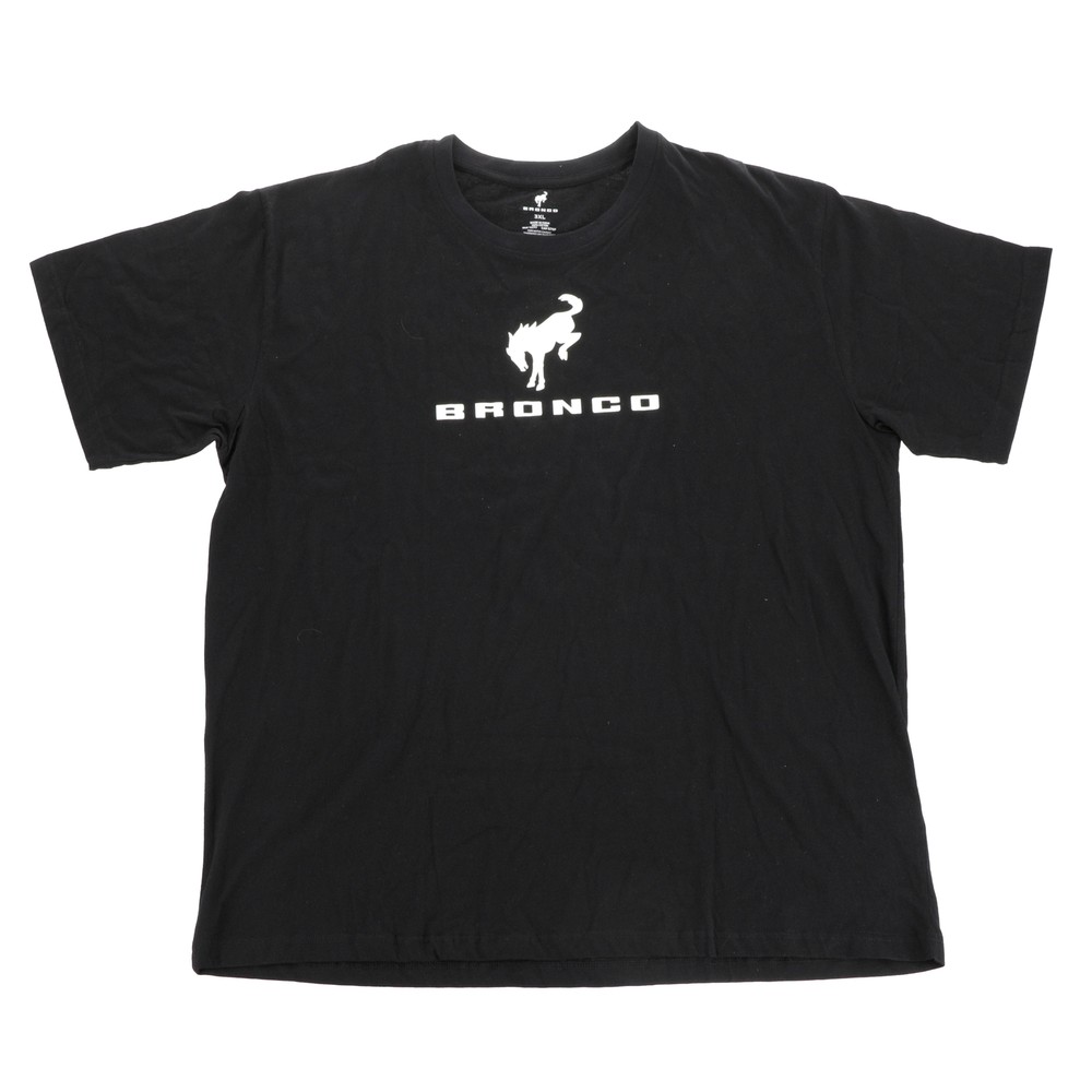Ford Bronco Basic Logo Black T-Shirt 3XL