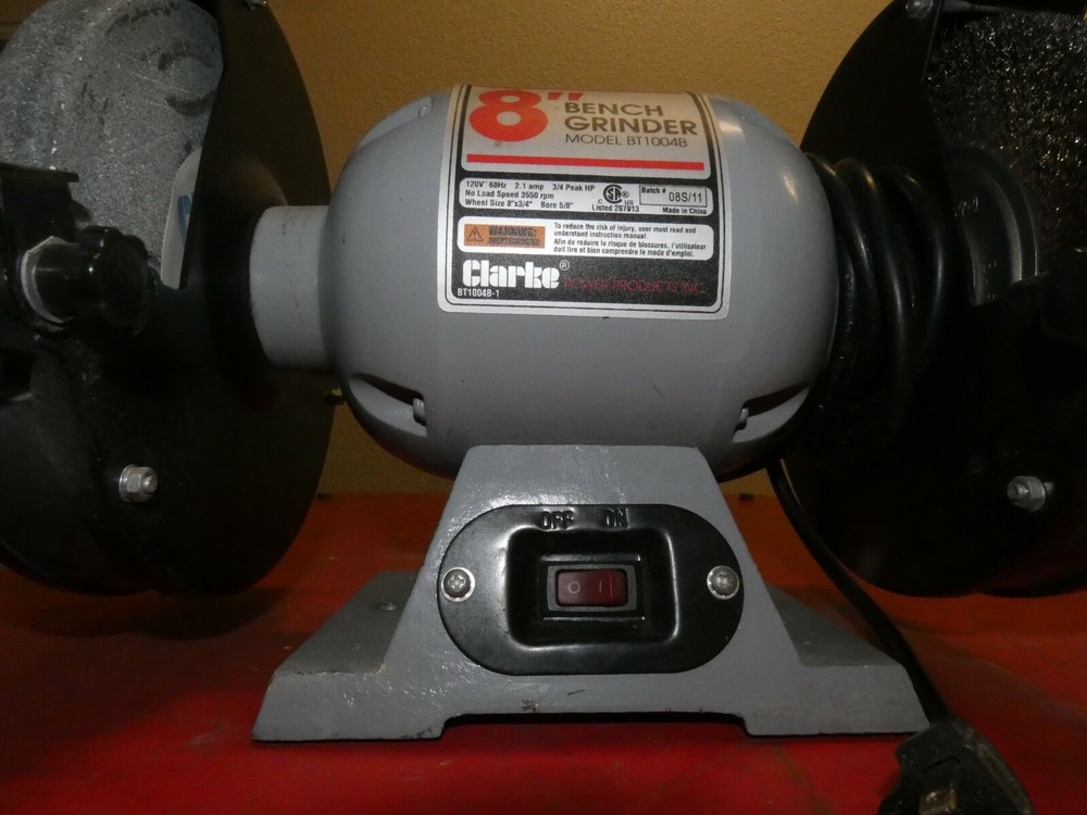Clarke Metal Worker 8" Bench Grinder Model BT1004B