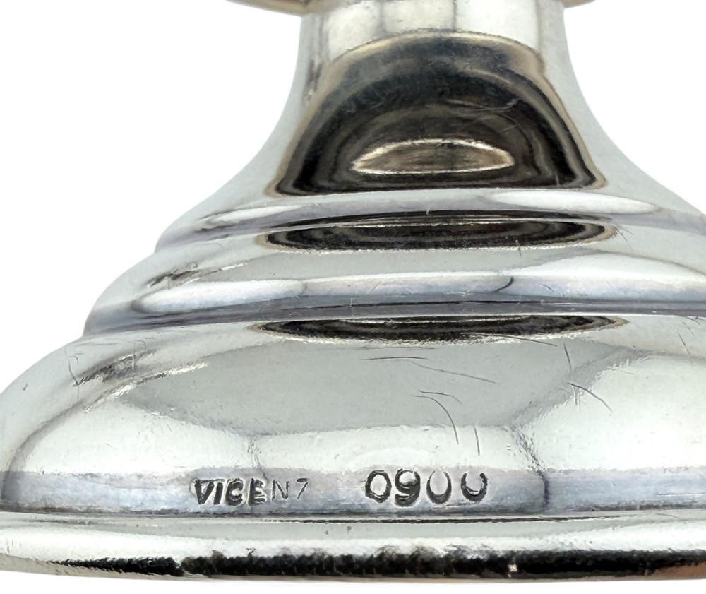 Vintage Sterling Silver Candle Holders