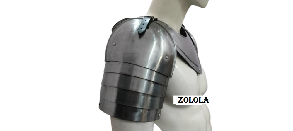 Medieval Armor Metal constructed Shoulder Pauldrons Pair New Arming