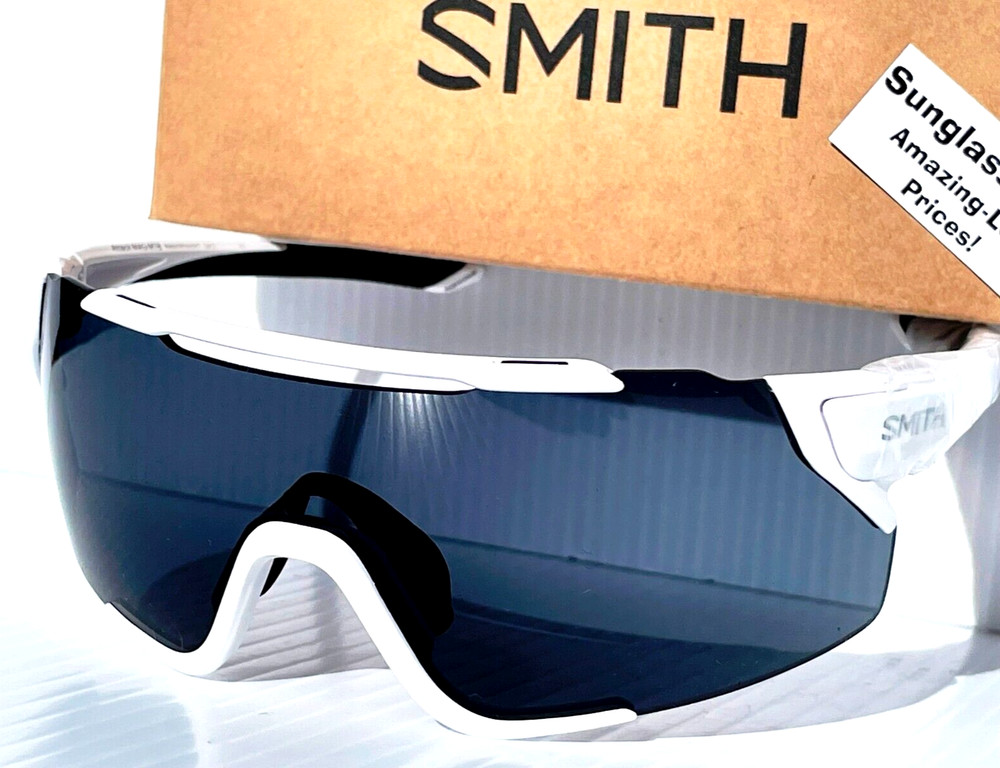 Smith Optics ATTACK MTB Matte White Low Light 2 Lens w Black Sunglass