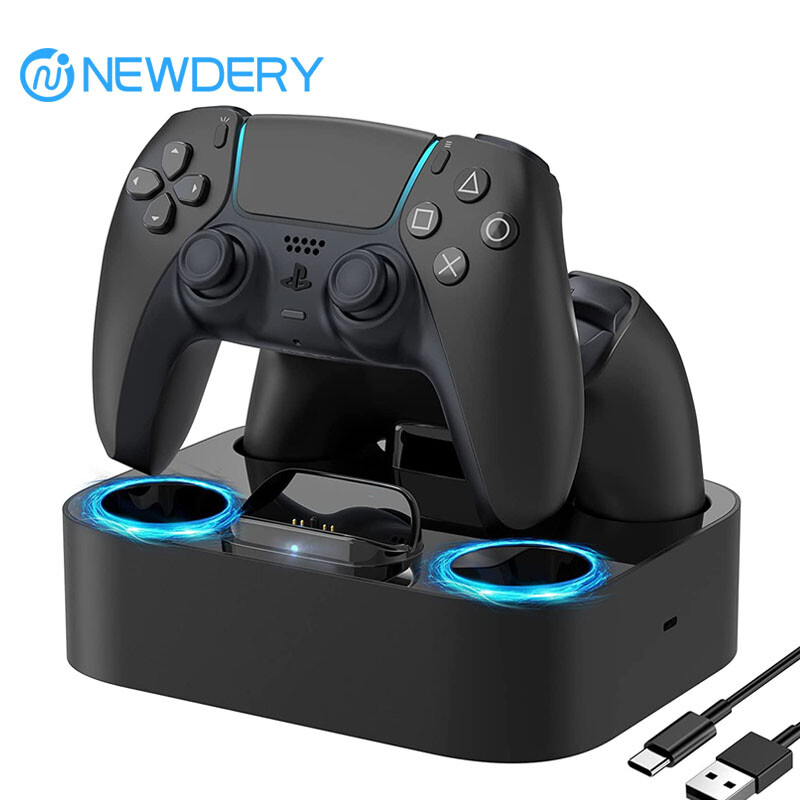 PS5 Controller Charging Station For Playstation 5 Controllers Dual Charging Dock
