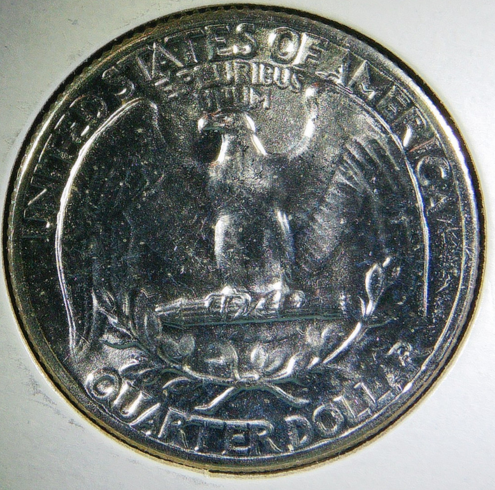 1963 Washington QUARTER 25 Cent 90% Silver / Mint State BU