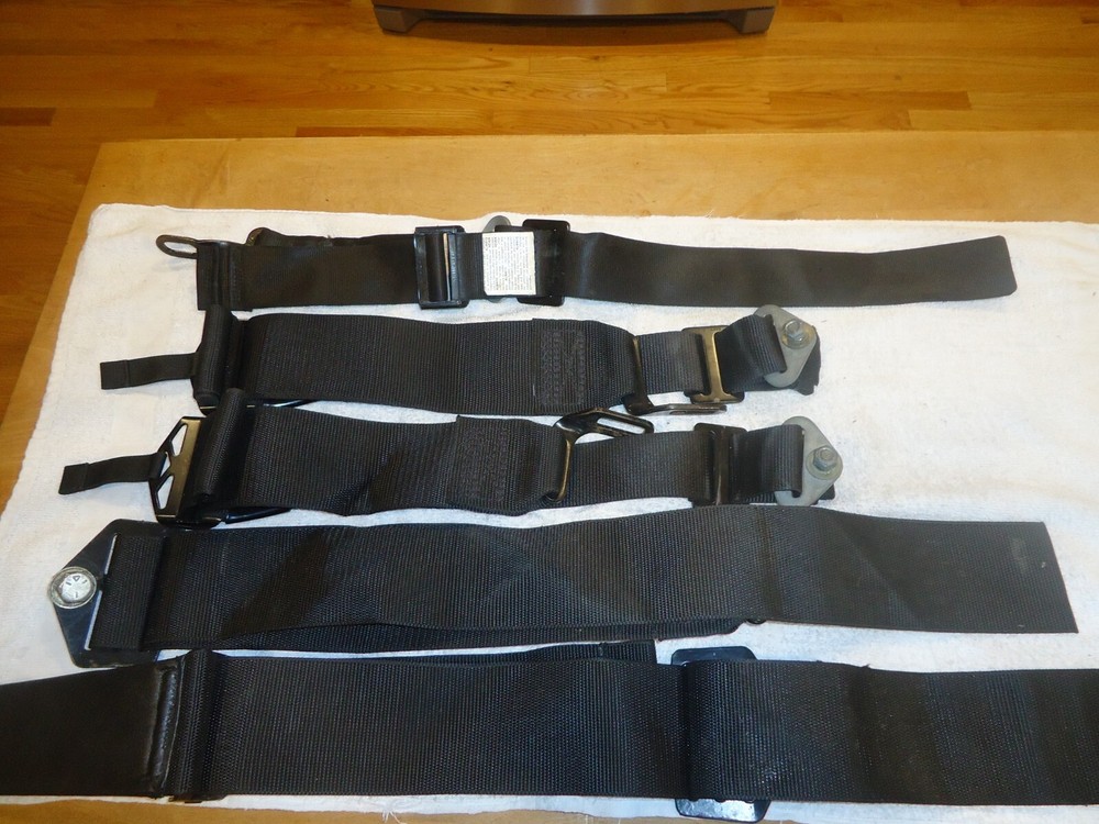 SCHROTH RACING SEAT BELTS BLACK #2