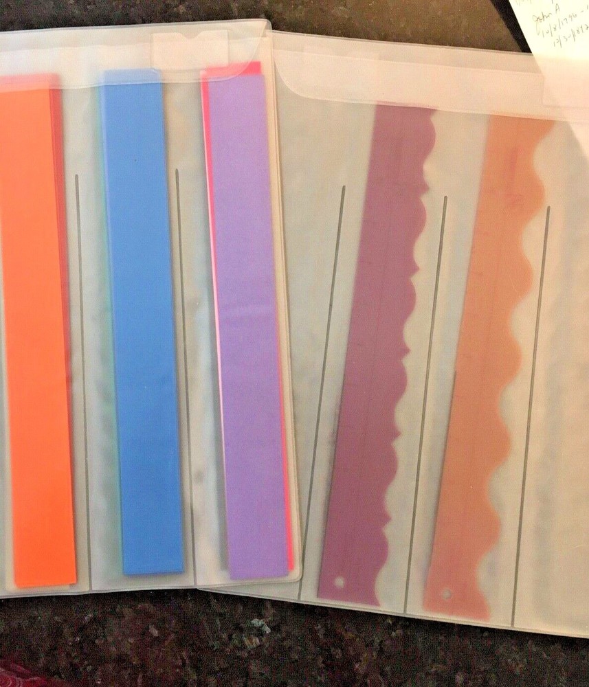 Creative Memories Various Accessory Binder Storage Pages