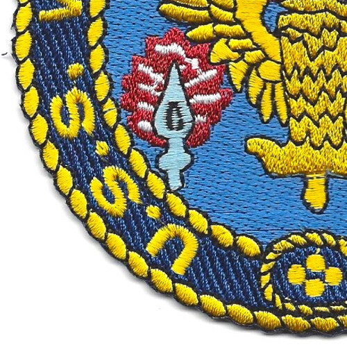 USS Warrington DD-843 Destroyer Ship Version B Patch