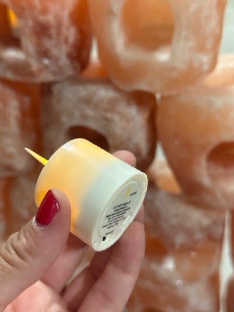 Flameless Luminara Votive Candle- Realistic flame