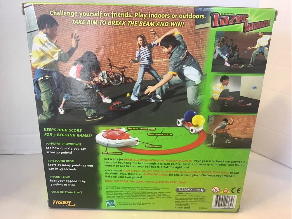 Electronic Lazer Bounce Geme Tiger Games New & Sealed