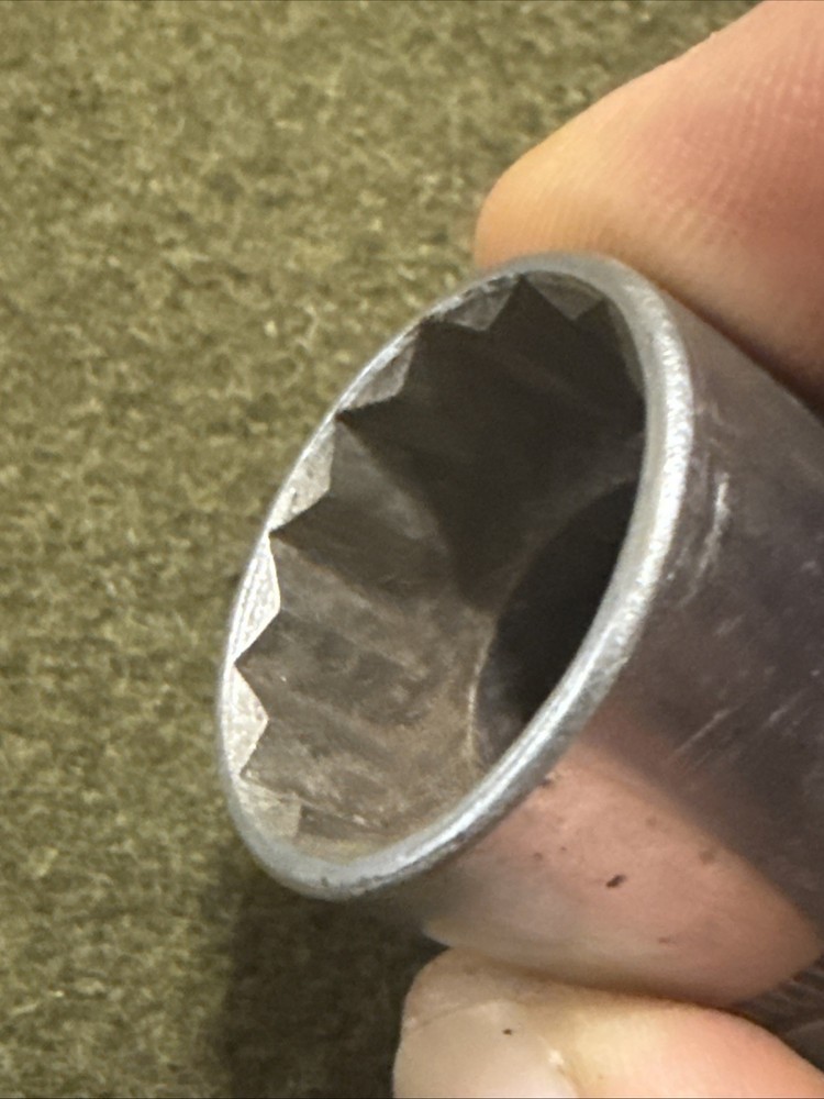 Vintage Indestro Tools 3/4” Socket 3/8" Drive USA 🇺🇸 Nice!