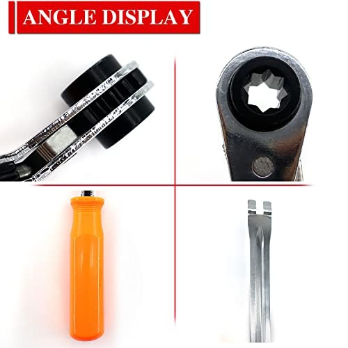Automatic Slack Adjuster Release Tool and Wrench Fork End Release Tool and