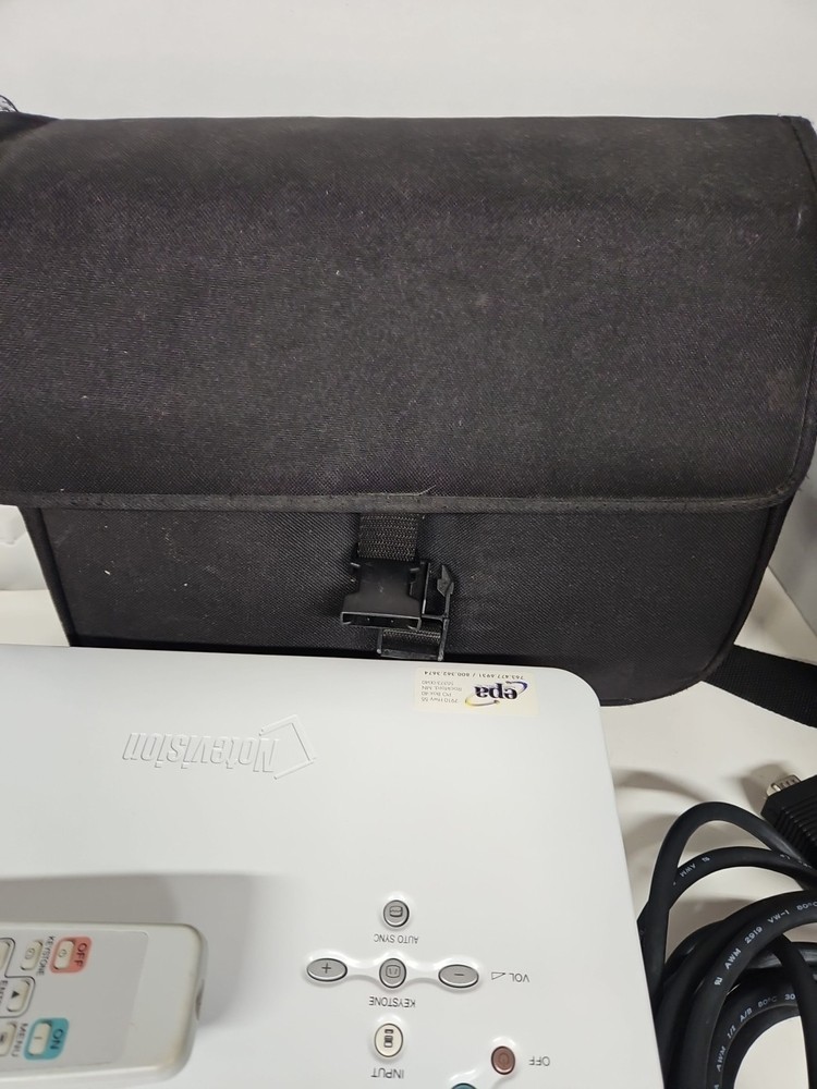 Sharp Notevision PG-A10X Projection Display With All Cords Remote And Bag