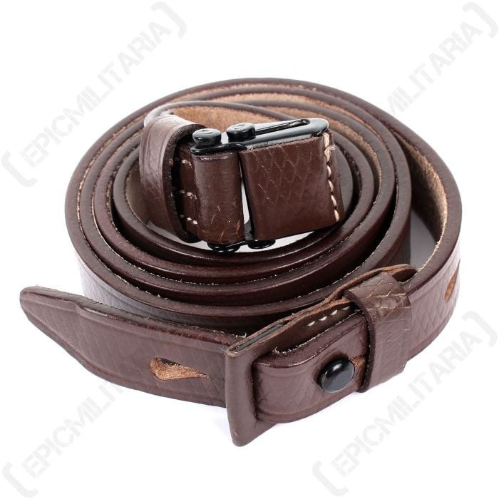 German Mauser K98 Brown Leather Sling