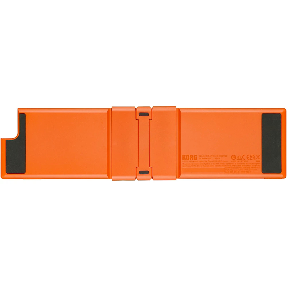KORG nanoKEY Fold Foldable MIDI keyboard Lava Orange