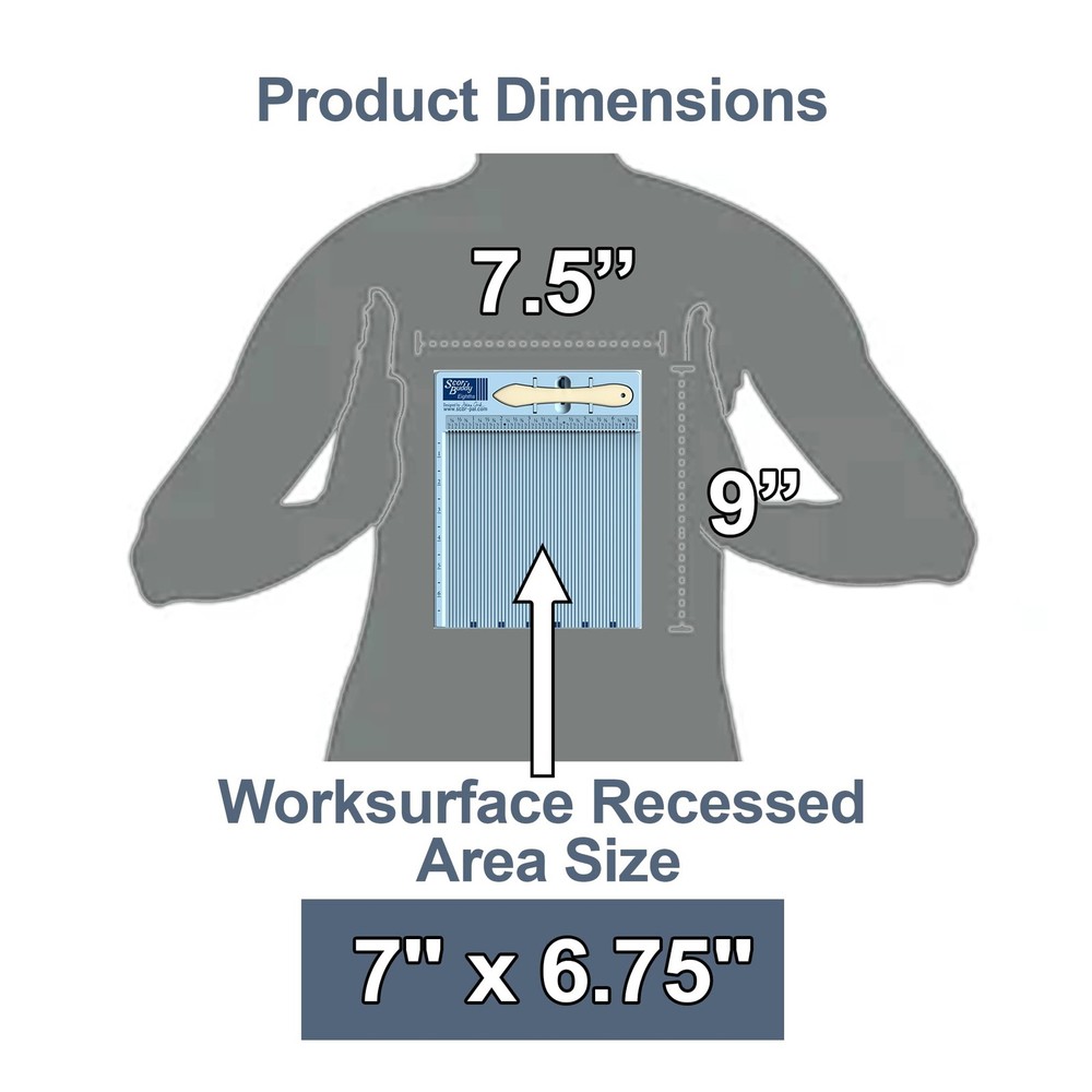ScorBuddy Eighths Mini Scoring Board 9x7.5 Inch Imperial Multi Tool