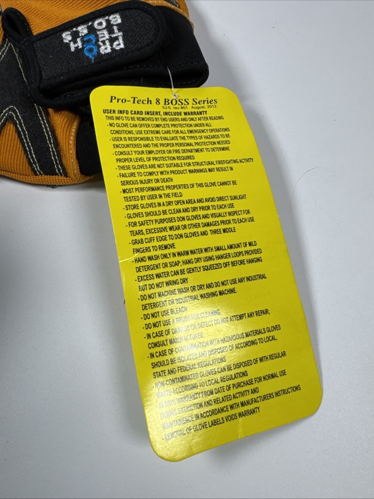 Pro-Tech Boss Firefighters Glove- Size L