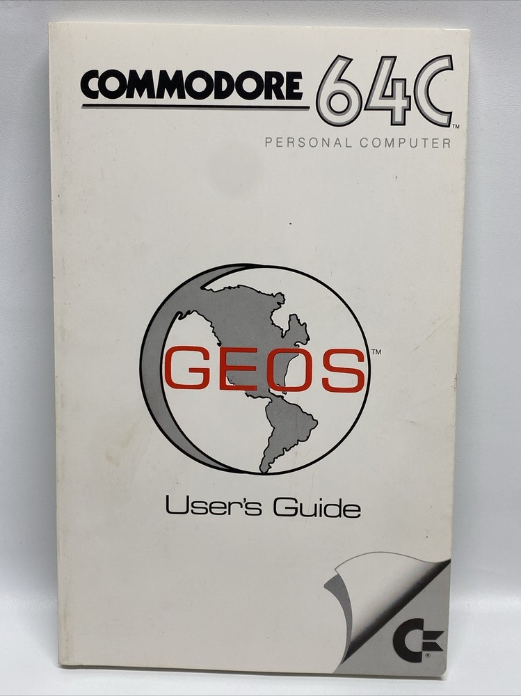 Commodore 64 GEOS User Guide/Manual - Vintage Computing