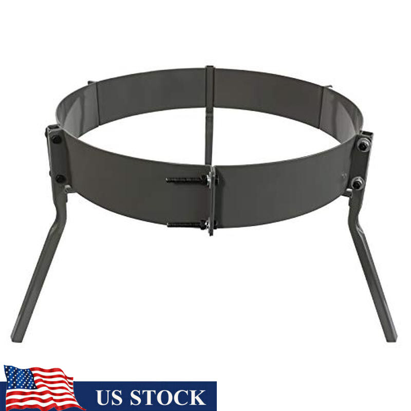 Deer Feeder Mounting Kit 55 Gallon Barrel Easy Setup Adjustable Hardware New