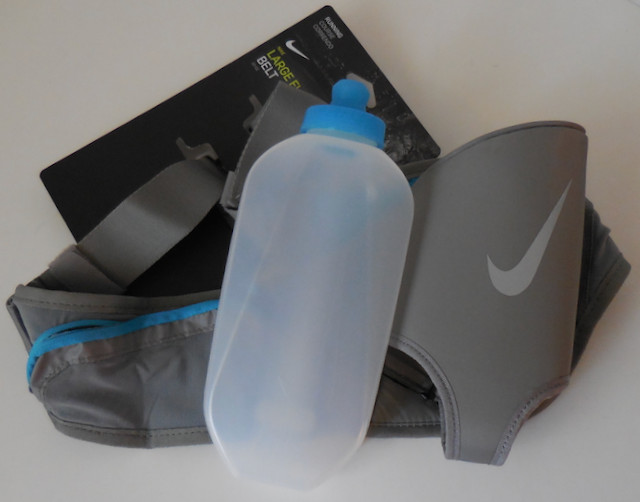 Nike Large flash belt 20oz Unisex Dust/Blue Force/Silver Size OSFM