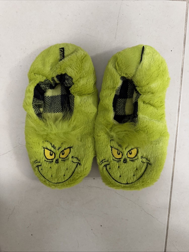 Grinch Slippers Unisex