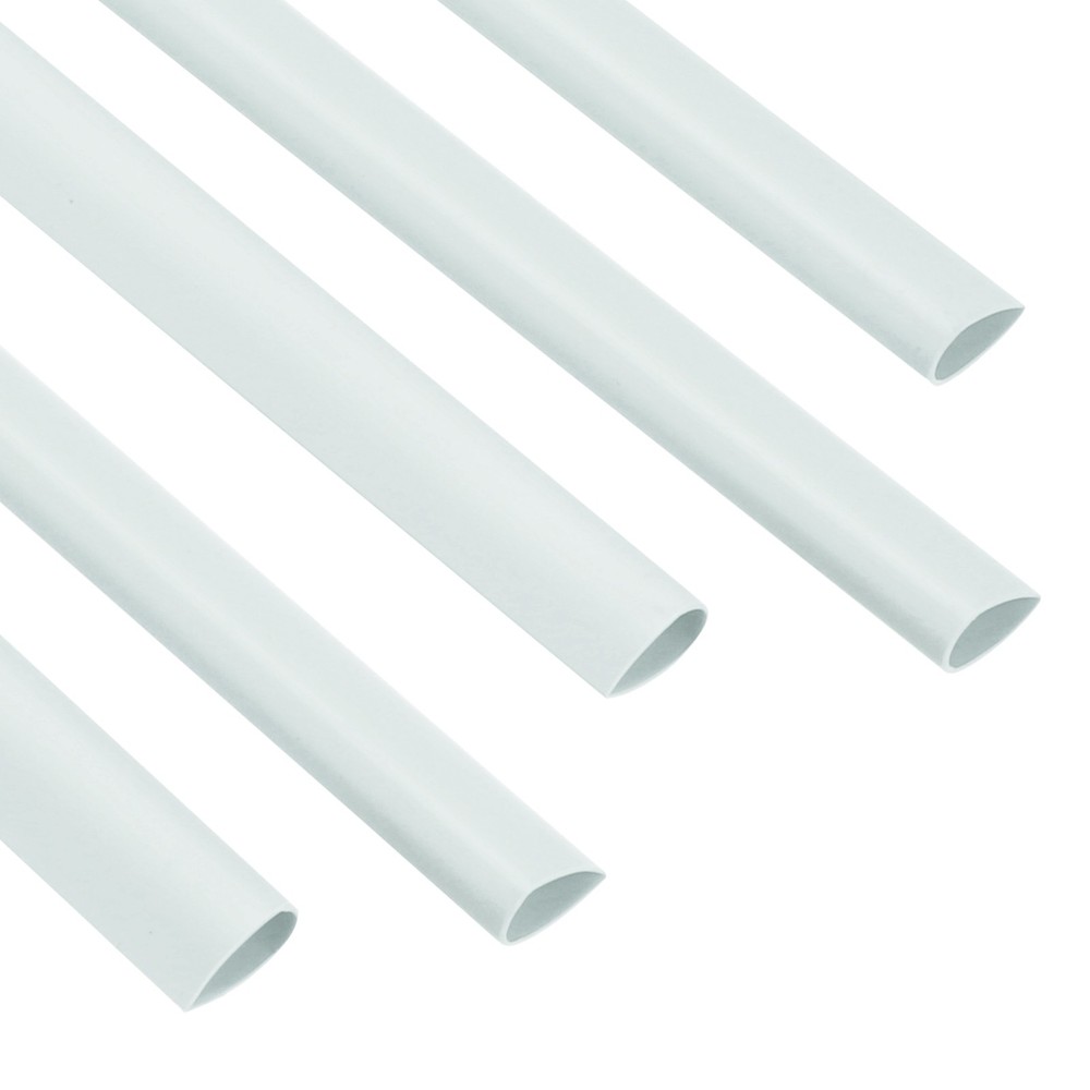 20Pcs 13x8mm Binding Bars, 50 Sheets Capacity, White