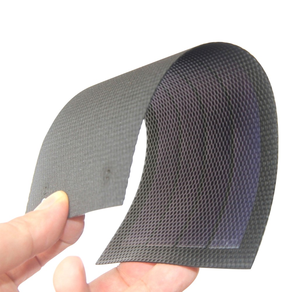 1W  Flexible Solar Panel Small Thin Amorphous Silicon Solar Cell DIY B7U7