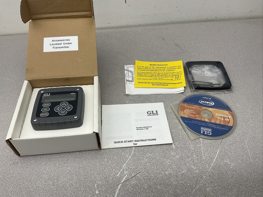 NEW HACH GLI PRO-P3B1N Pro Series Flow Transmitter