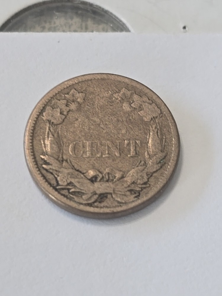 1858 Flying Eagle Penny Cent SL VG Listing 1