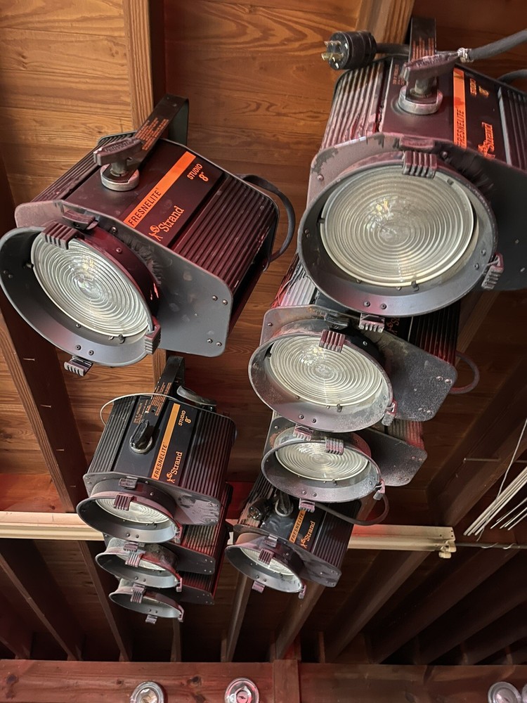 Strand Fresnelite 8” 2K Light Pulled From Fully Functional Stage