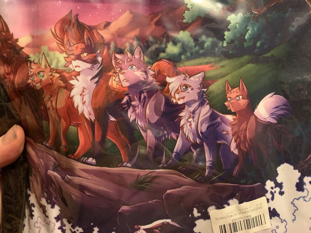 Warrior Cats Backpack New Still Sealed In Plastic