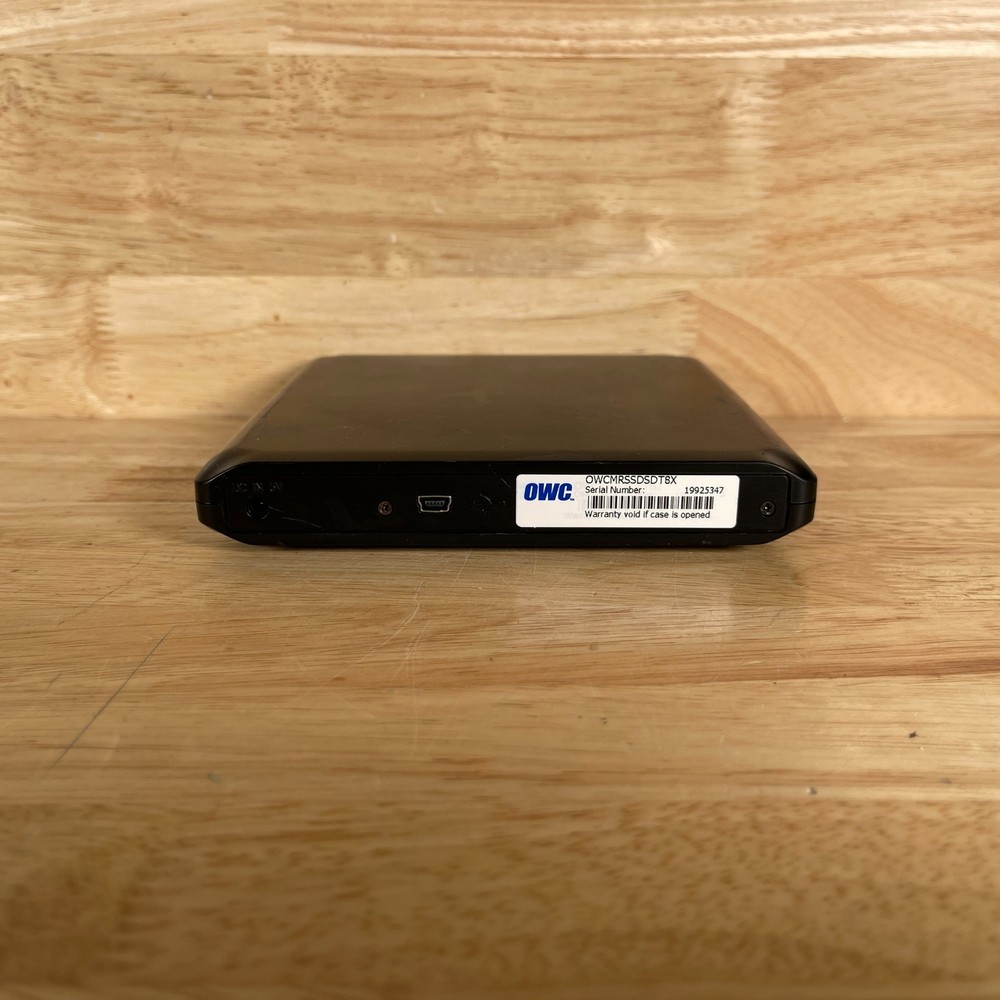 OWC OWCMRSSDSDTBX Black Portable Blu-ray/DVD/CD Drive
