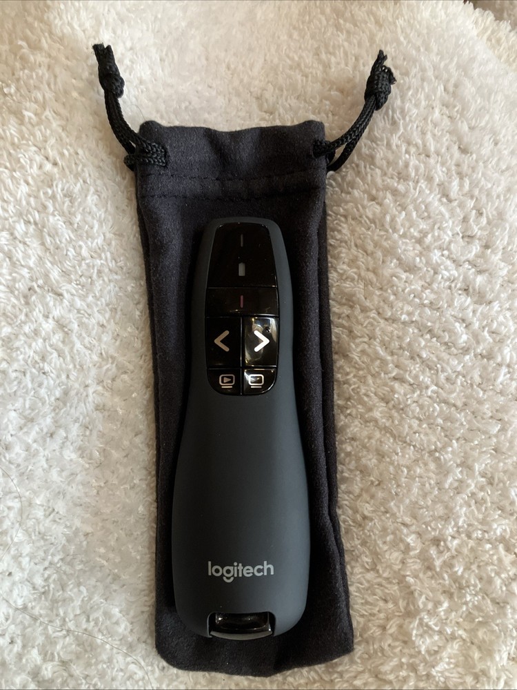 Logitech R400 Laser Presentation Remote - Black
