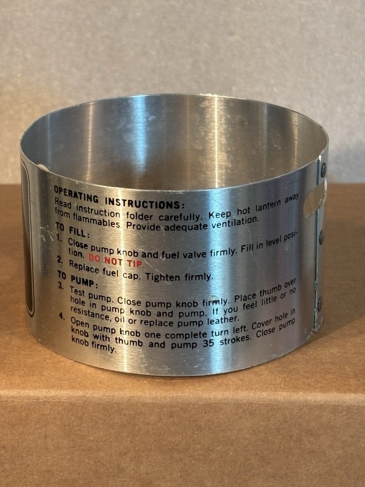 Coleman Lantern 228H Frame Rest Base Collar #2