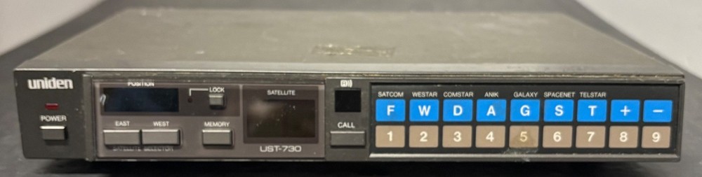 Uniden Ust-730 Stereo Satellite Receiver Untested