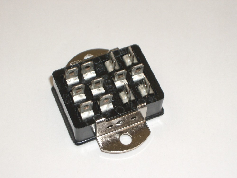 CINCH JONES BEAU MOLEX S-312-AB 38330-0512 POWER SOCKET PANEL MOUNT 12 PIN