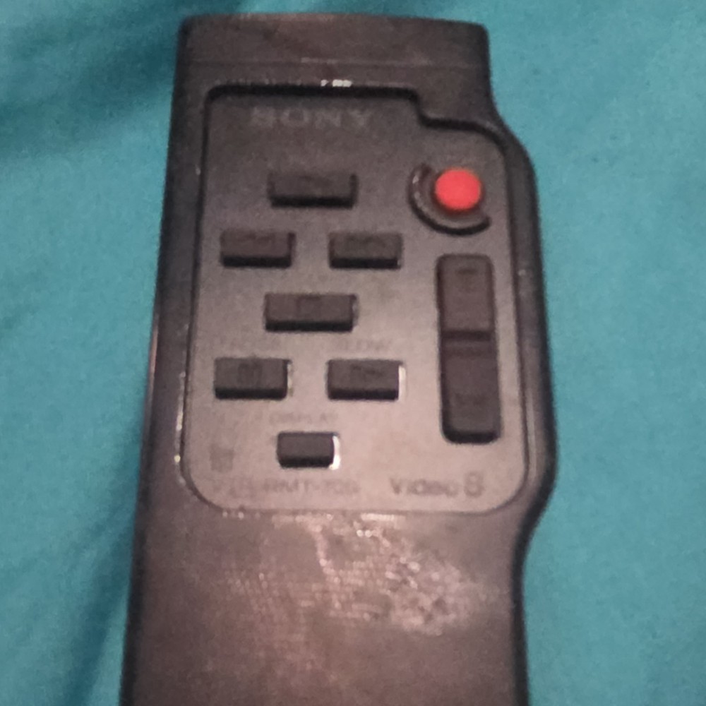 Sony Wireless Remote Control for Camera Black AA Battery