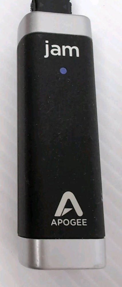 APOGEE JAM – Studio Quality Guitar USB Input Interface Cords Pictured Included